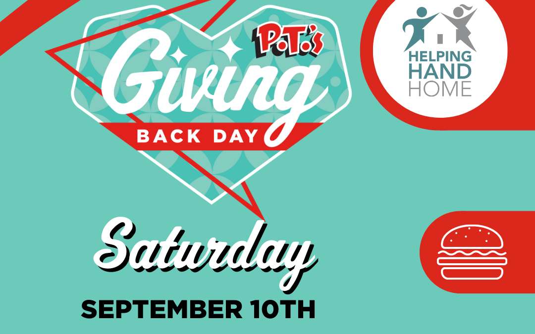 P. Terry’s Giving Back Day, September 10th!